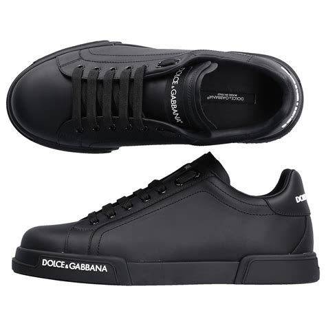 dolce gabbana portofino sneakers black|dolce gabbana portofino shoes.